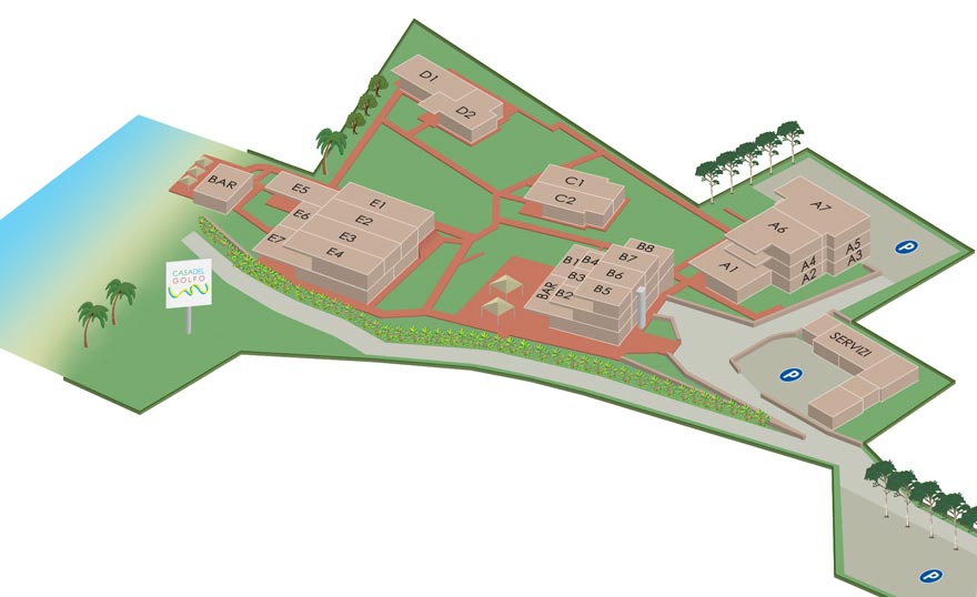 Mappa degli appartamenti